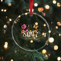 Funny 8647 Subtle Sarcasm Crystal Glass Ornament Floral Boho Style TS02