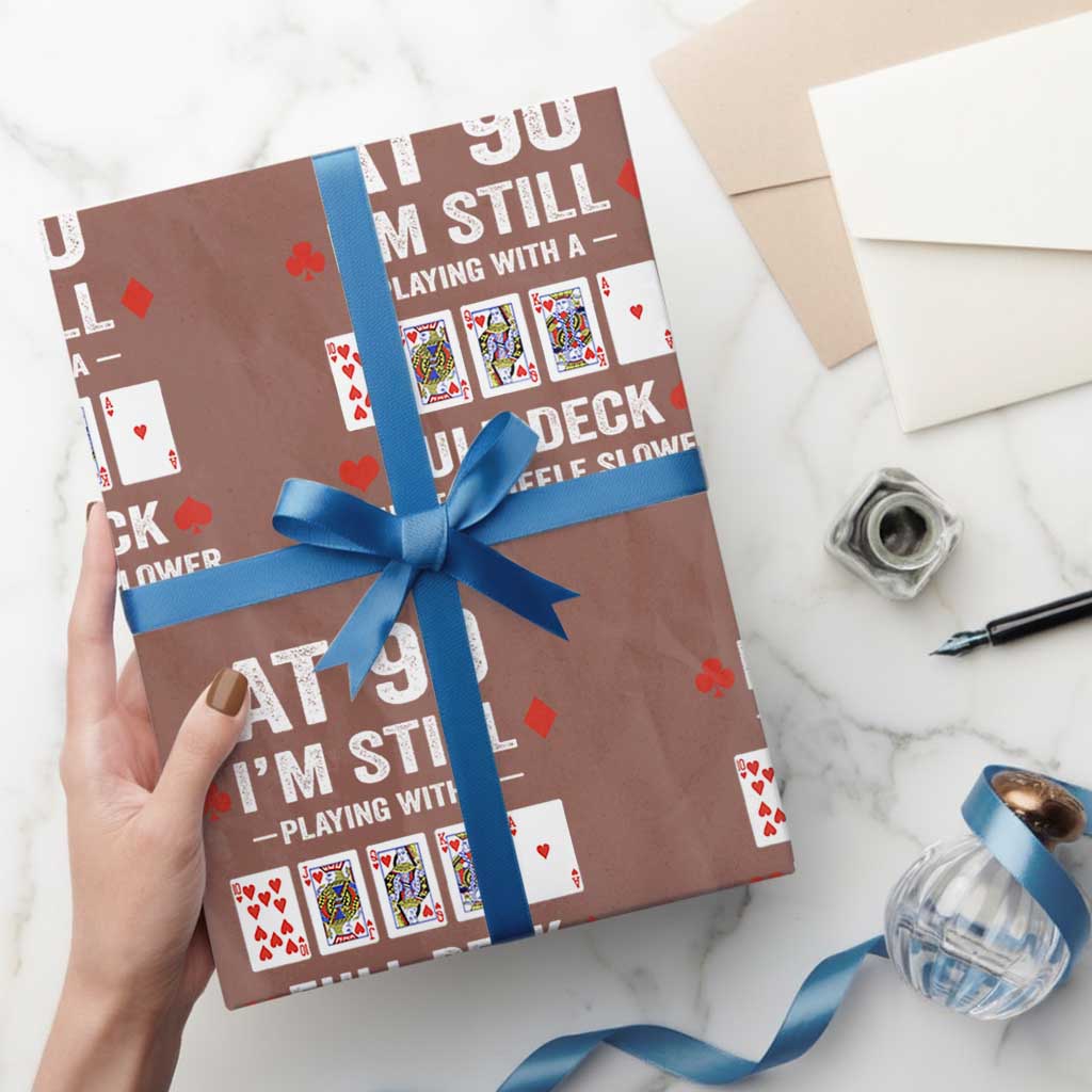 Funny 90th Birthday Wrapping Paper Roll Funny 90 Year Old Cards