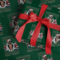Funny A White Christmas Diddy Party Dirty Santa Wrapping Paper Roll - Wonder Print Shop