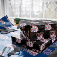 Funny Adult Humor Wrapping Paper Roll I Am Here For The Gangb*ng