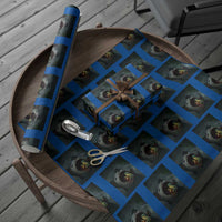 Funny Alien Cat Meme Wrapping Paper Roll Weird Silly - Wonder Print Shop