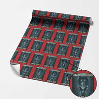 Funny Alpha Wolf Meme Wrapping Paper Roll Human By Chance Alpha By Choice - Wonder Print Shop