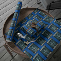 Funny Alpha Wolf Meme Wrapping Paper Roll Human By Chance Alpha By Choice - Wonder Print Shop
