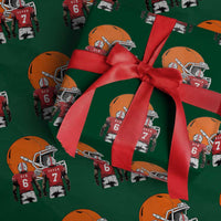Funny American Football Wrapping Paper Roll Six Seven Meme - Wonder Print Shop
