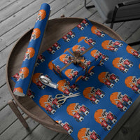 Funny American Football Wrapping Paper Roll Six Seven Meme - Wonder Print Shop