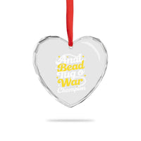Funny Anal Bead Tug O War Heart Crystal Glass Ornament Inappropriate Adult Humor Weird Cringe - Wonder Print Shop