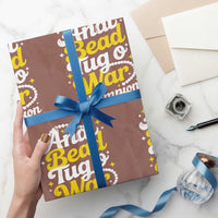 Funny Anal Bead Tug O War Wrapping Paper Roll Inappropriate Adult Humor Weird Cringe - Wonder Print Shop