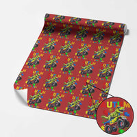 Funny Autism Awareness Dinosaur Wrapping Paper Roll Autism Arawrrness Monster Truck Puzzle Pieces