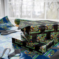 Funny Autism Awareness Dinosaur Wrapping Paper Roll I'm Not Misbehaving I Have Autism Please Be Understanding