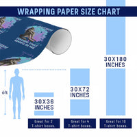 Funny Autistic Alpha Wolf Meme Wrapping Paper Roll You Call It Autism I Call It Having That Dawg In Me - Wonder Print Shop