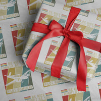 Funny Aviation Pilot Wrapping Paper Roll Be Nice I Might Be Your Piolot Someday - Wonder Print Shop
