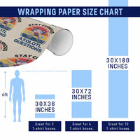 Funny Axolotl Pun Wrapping Paper Roll I Stay Curious Axolotl Question Retro - Wonder Print Shop