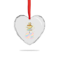Funny Ballerina Cappuccina Ballet Six Seven Heart Crystal Glass Ornament Brainrot Meme Pastel Gift - Wonder Print Shop