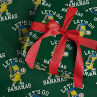 Funny Banana Wrapping Paper Roll Lets Go Bananas - Wonder Print Shop