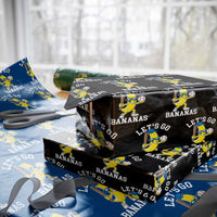 Funny Banana Wrapping Paper Roll Lets Go Bananas - Wonder Print Shop