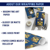 Funny Bananas Wrapping Paper Roll Lets Go Banana Cute Banana Lovers Bootleg