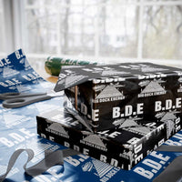 Funny BDE Big Dock Energy Wrapping Paper Roll Lake And Boating Lover - Wonder Print Shop