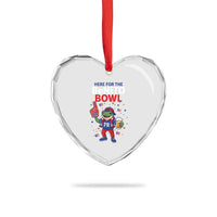 Funny Benito Bowl Puerto Rican Football Heart Crystal Glass Ornament Coquí Frog Music Fan with Beer and Foam Finger