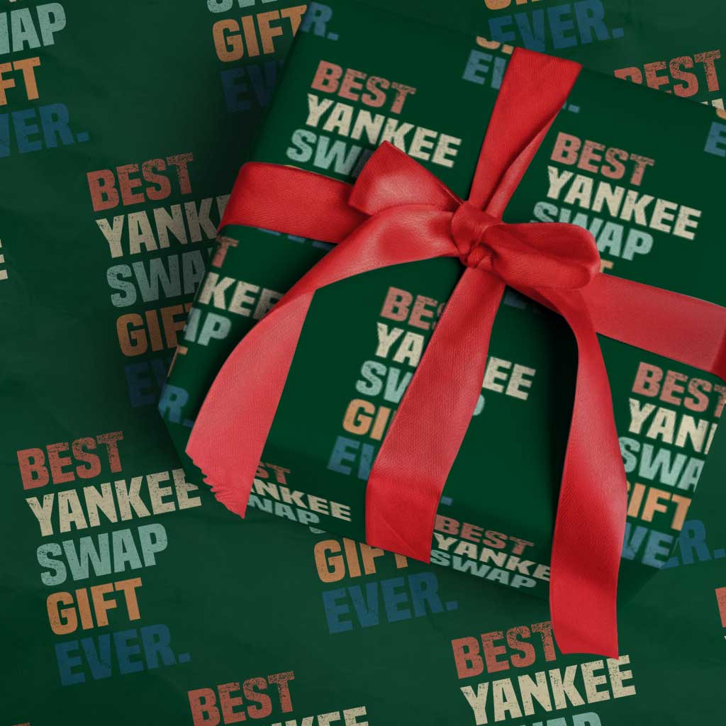 Funny Best Yankee Swap Gift Ever Wrapping Paper Roll Christmas Gift Exchange Game - Wonder Print Shop