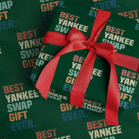 Funny Best Yankee Swap Gift Ever Wrapping Paper Roll Christmas Gift Exchange Game - Wonder Print Shop