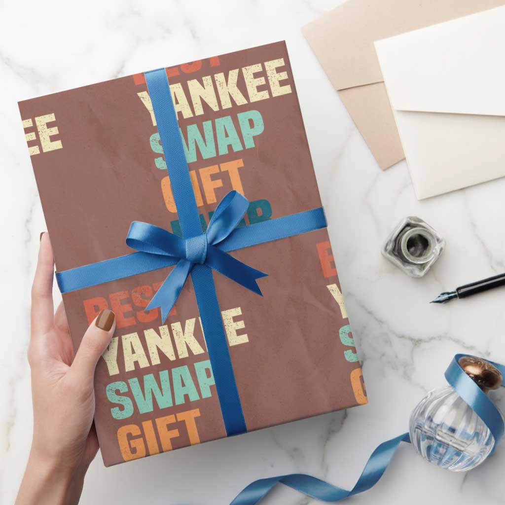 Funny Best Yankee Swap Gift Ever Wrapping Paper Roll Christmas Gift Exchange Game - Wonder Print Shop