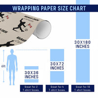 Funny Bigfoot Canada Soccer Wrapping Paper Roll Kickoff 2026