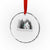 Funny Bigfoot Fishing Crystal Glass Ornament Bassquatch Sasquatch In The Forest Yeti - Wonder Print Shop