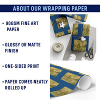 Funny Bigfoot Fishing Wrapping Paper Roll Sasquatch Loch Ness Monster Introvert Bruh - Wonder Print Shop