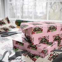 Funny Bigfoot Santa Tis The Season For Six Seven Meme Wrapping Paper Roll Christmas Gift - Wonder Print Shop