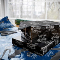 Funny Biker Therapy Wrapping Paper Roll For The Rest Of Us There Are Motorcycles - Wonder Print Shop
