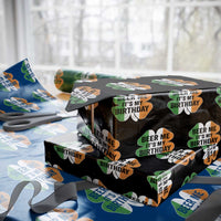 Funny Birthday St Patricks Day Wrapping Paper Roll Beer Me Its My Birthday Ireland Irish Shamrock