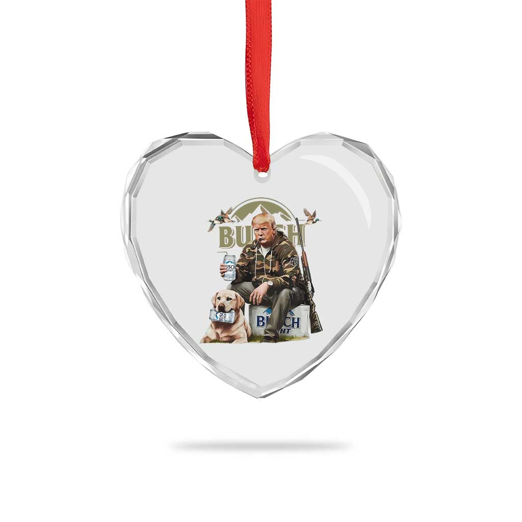 Funny Black Cat Heart Crystal Glass Ornament Bruh Retro Cat Meme Graphic - Wonder Print Shop