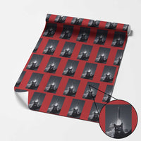 Funny Black Cat Selfie Wrapping Paper Roll Back To The Moon Mission 2026