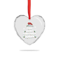 Funny British Christmas Heart Crystal Glass Ornament This Is My Christmas Jumper - Wonder Print Shop