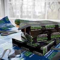Funny Bruh Back To School Wrapping Paper Roll Here We Go Again Happy First Day Of School - Wonder Print Shop