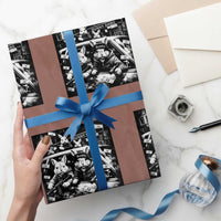 Funny Bunny Gang Wrapping Paper Roll Vintage Rabbit Meme