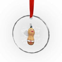 Funny Burnt Peanut Bungulator Crystal Glass Ornament Mhmmm Goop Goop