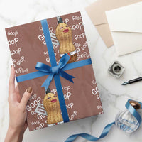 Funny Burnt Peanut Bungulator Wrapping Paper Roll Mhmmm Goop Goop