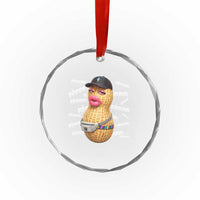 Funny Burnt Peanut Goop Crystal Glass Ornament Mhmmm Goop Bungulato