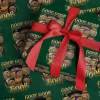 Funny Burnt Peanut Goop Wrapping Paper Roll Bungulato 90s Bootleg - Wonder Print Shop