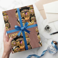 Funny Burnt Peanut Goop Wrapping Paper Roll Bungulato 90s Bootleg - Wonder Print Shop