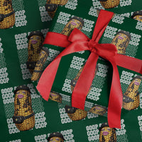 Funny Burnt Peanut Goop Wrapping Paper Roll Burnt Corn Meme Viral Humor