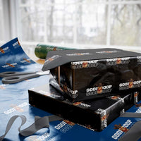 Funny Burnt Peanut Goop Wrapping Paper Roll Internet Viral Meme Trendy