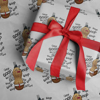 Funny Burnt Peanut Wrapping Paper Roll Goop Bungulato Homage