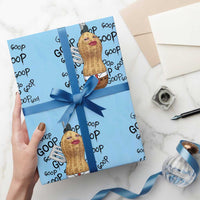 Funny Burnt Peanut Wrapping Paper Roll Goop Bungulato Homage