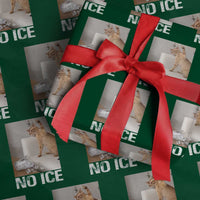 Funny Cat Meme No Ice Wrapping Paper Roll Subtle FDT Political Satire Satirical Humor