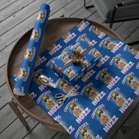 Funny Cat Meme Wrapping Paper Roll Greetings Huzz - Wonder Print Shop