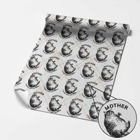 Funny Cat Mother I Am But Skin And Bone Wrapping Paper Roll - Wonder Print Shop