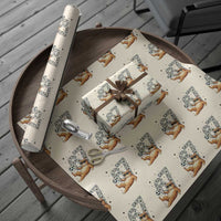 Funny Cat Playing Soccer Wrapping Paper Roll Six Seven Meme