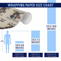 Funny Cat Plays Tennis Wrapping Paper Roll Because Punching People Is Against The Law - Wonder Print Shop